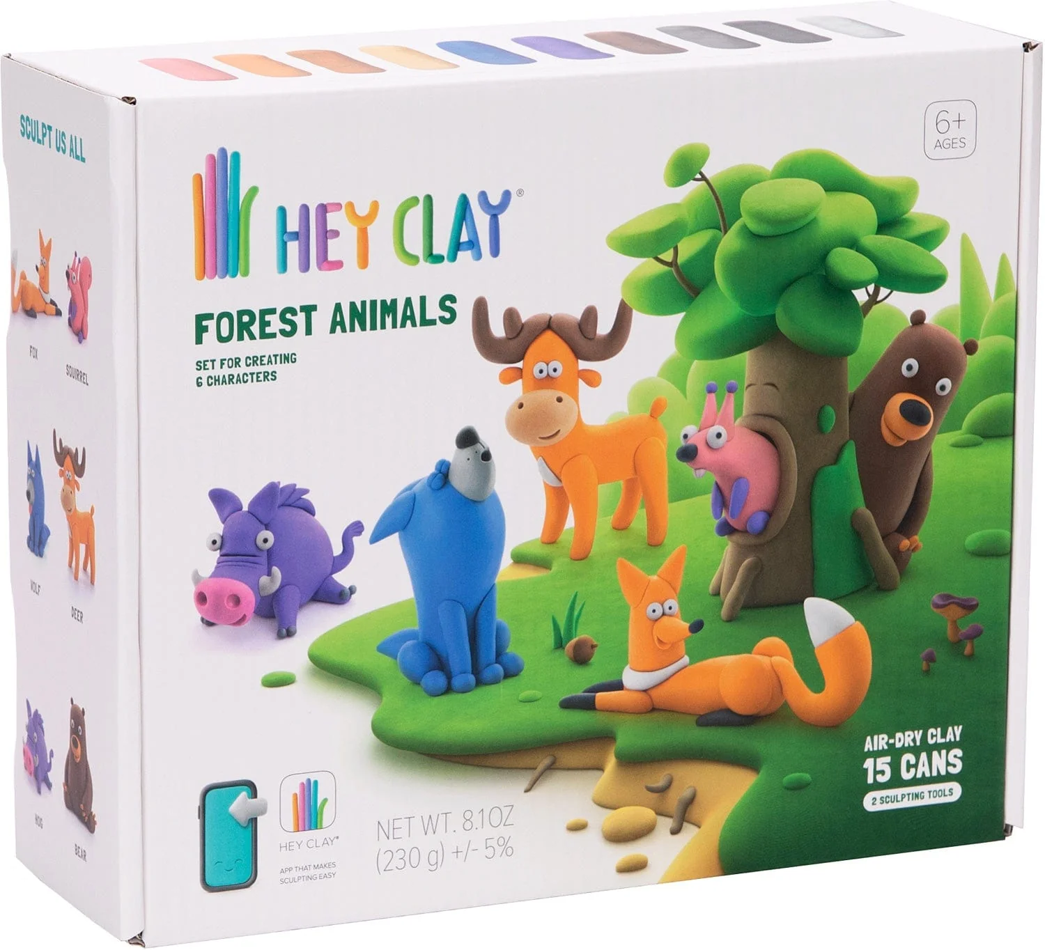Hey Clay Forest Animals - Image 3