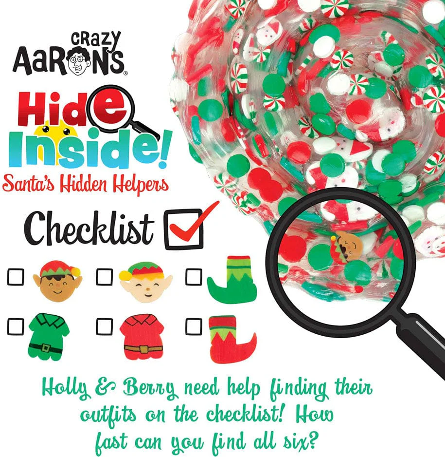 Hide Inside! Santa's Hidden Helpers Thinking Putty - Image 30
