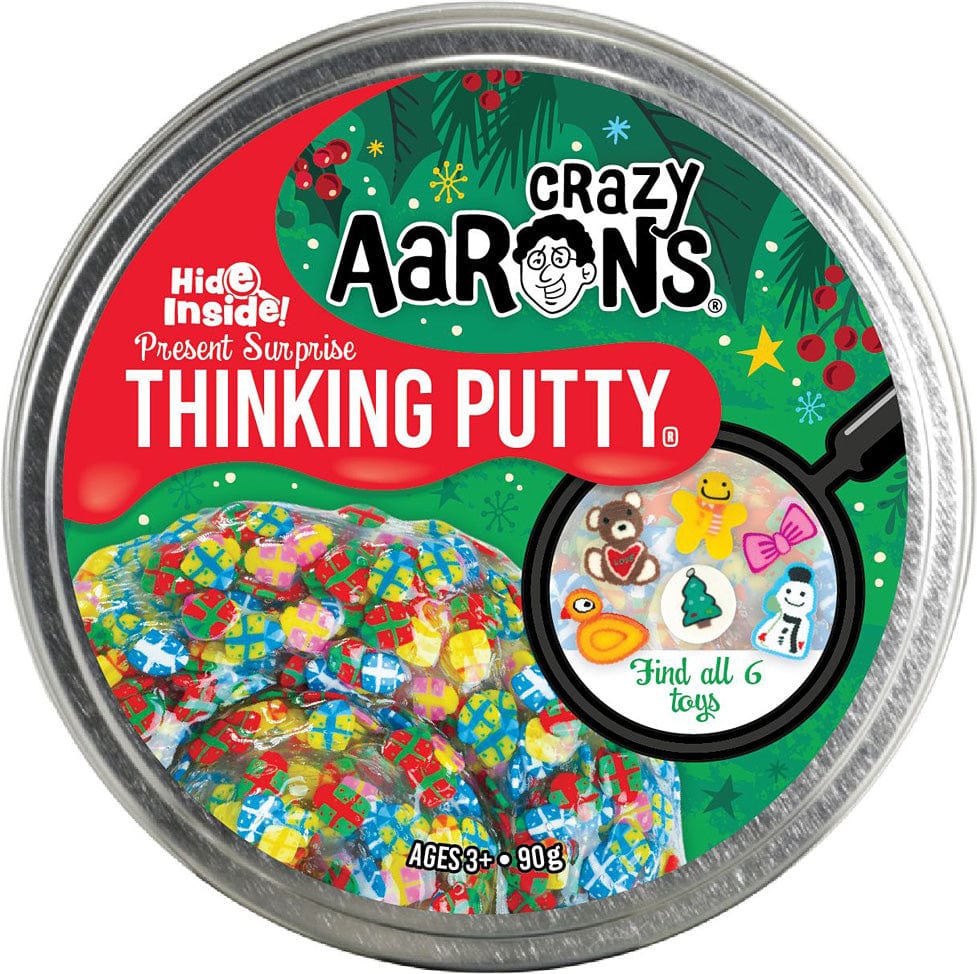 Present Surprise Hide Inside Thinking Putty 4" Tin - Image 5