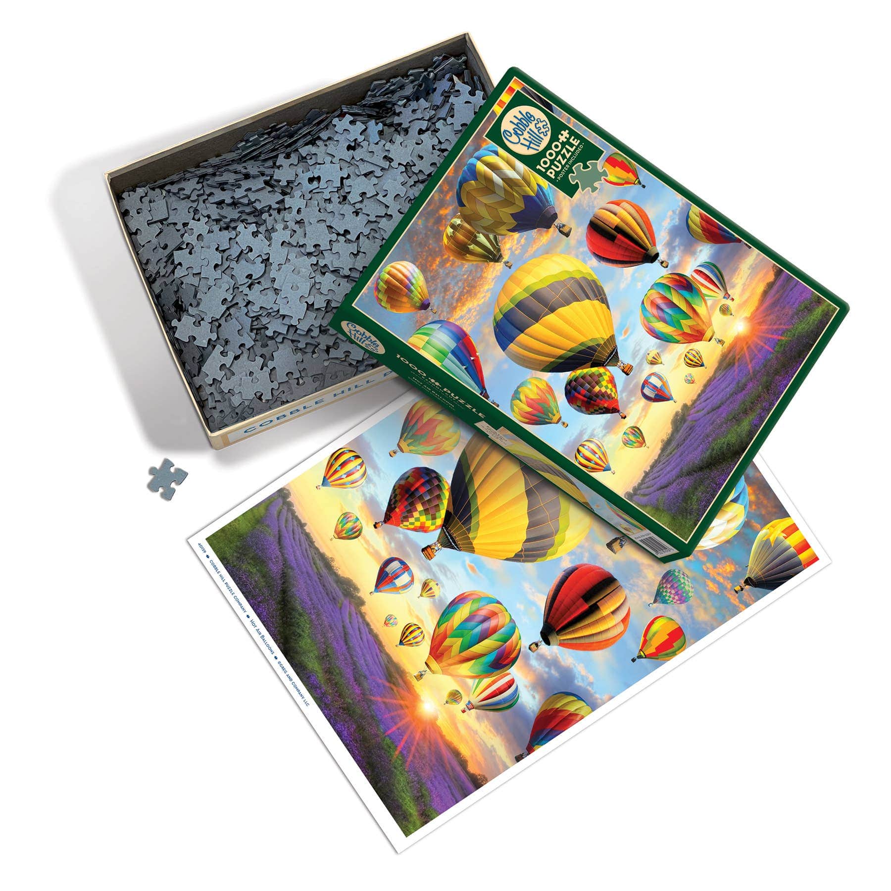 Hot Air Balloons 1000pc puzzle - Image 3