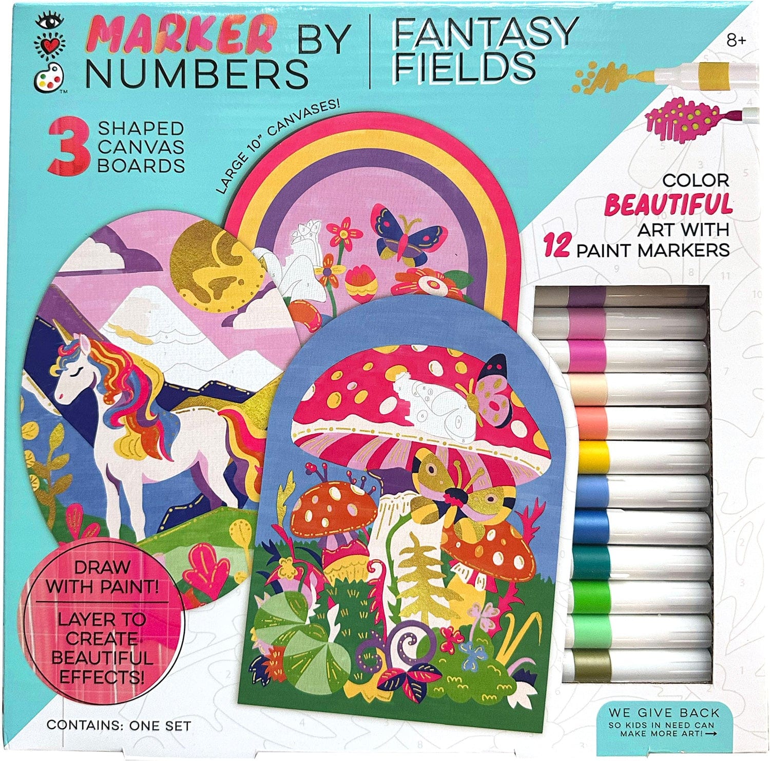 iHeartArt Marker by Numbers Fantasy Fields - Image 5
