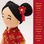 Joeydolls Chinese ‘Mei’ Cultural Doll - Image 8