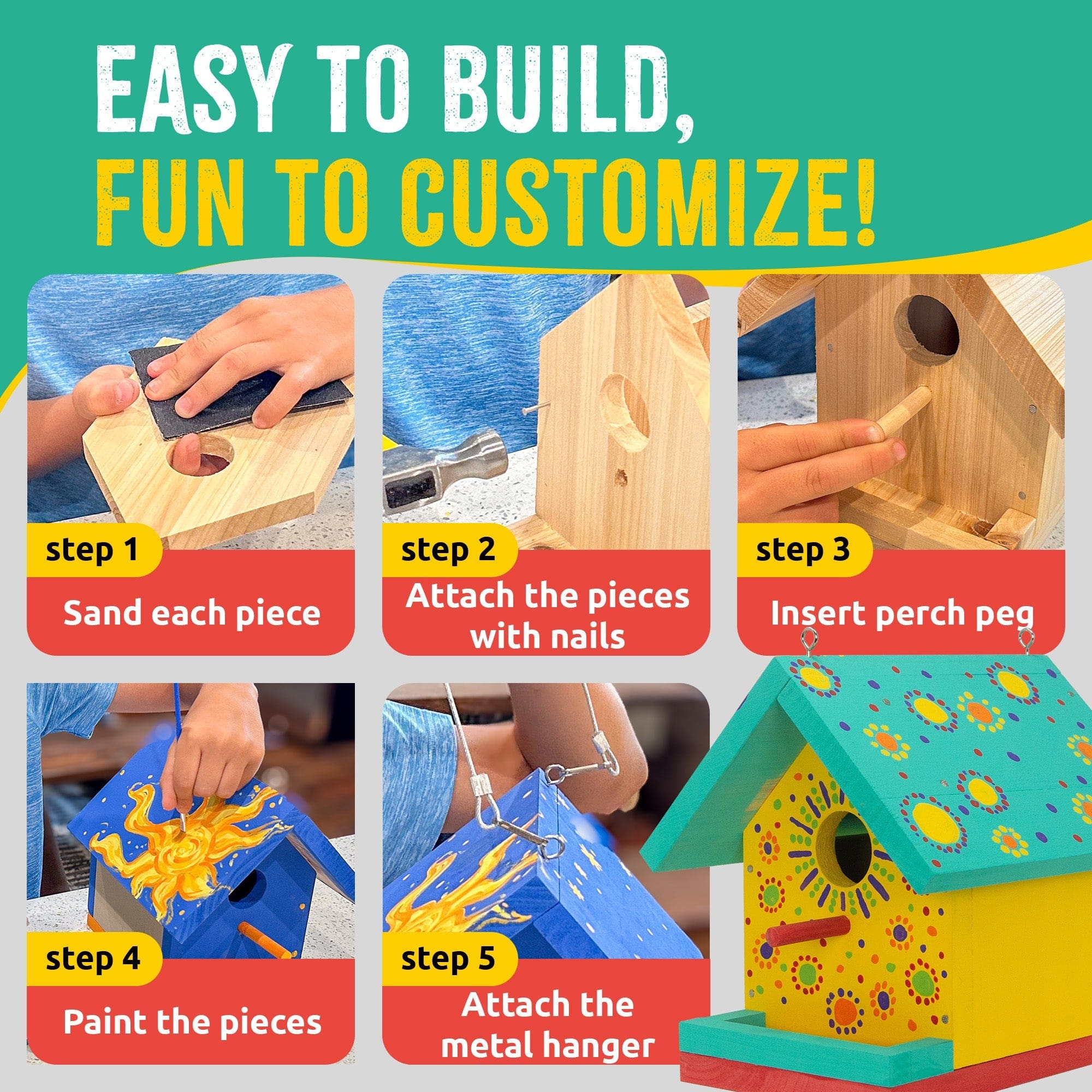 Jr. DIY Birdhouse - Image 4