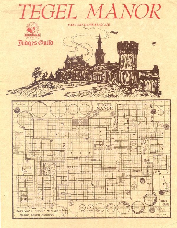 Judges Guild Tegel Manor