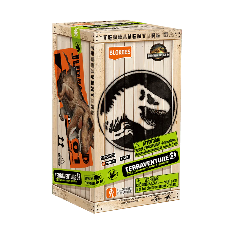 Jurassic World Terraventure TS 01 Dinosaur Capture Operation | Blokees - Image 19