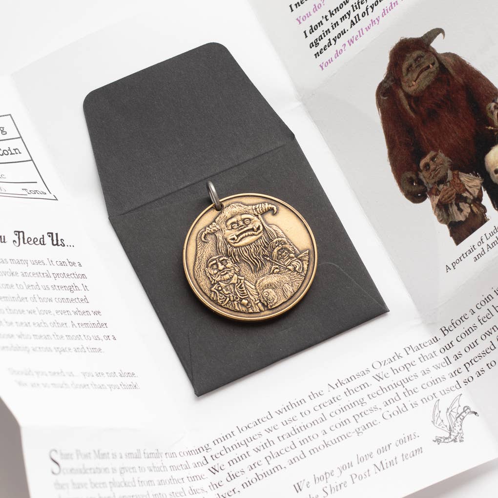 Labyrinth | Should You Need Us Necklace: 30" Leather Cord - Image 5