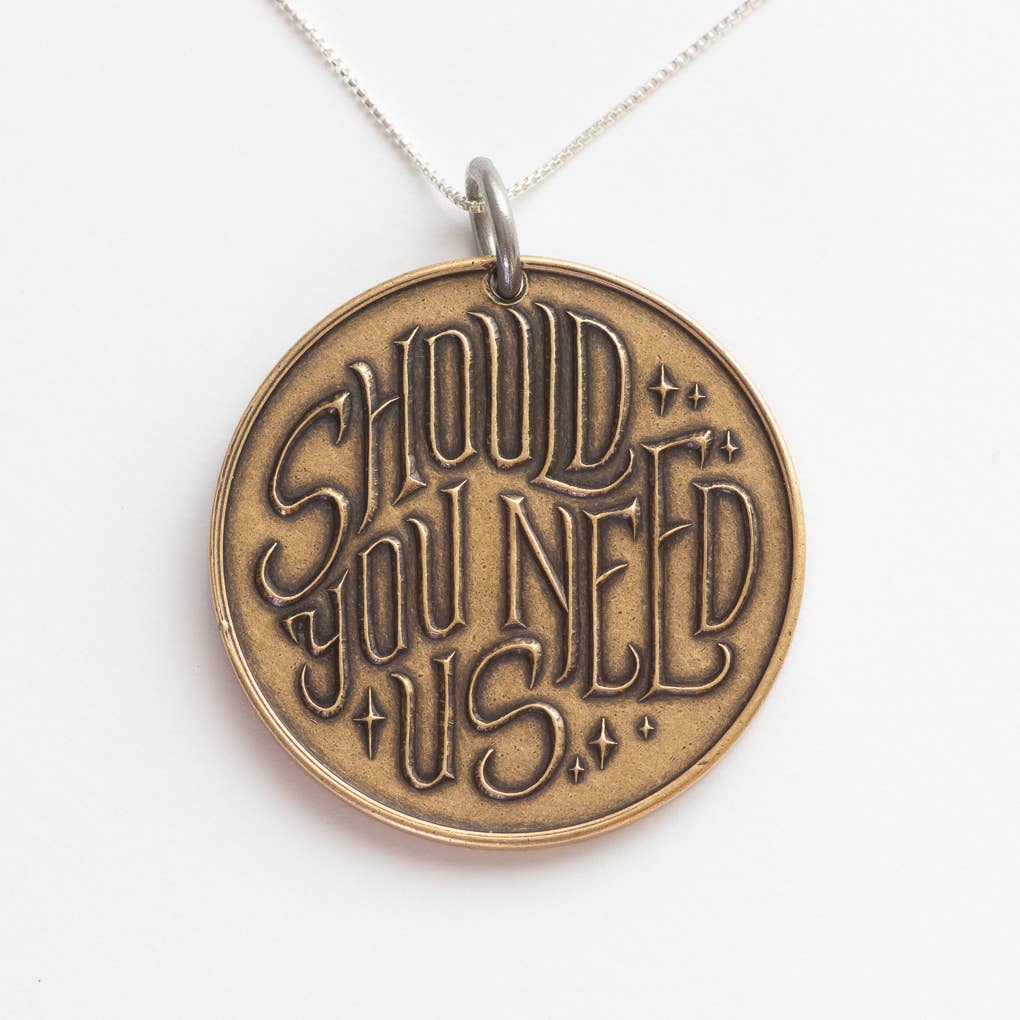 Labyrinth | Should You Need Us Necklace: 30" Leather Cord - Image 8