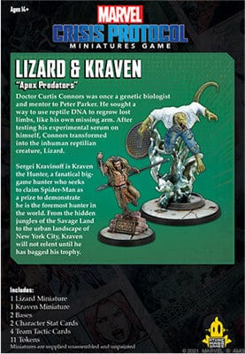Marvel: Crisis Protocol - Lizard & Kraven - Image 4