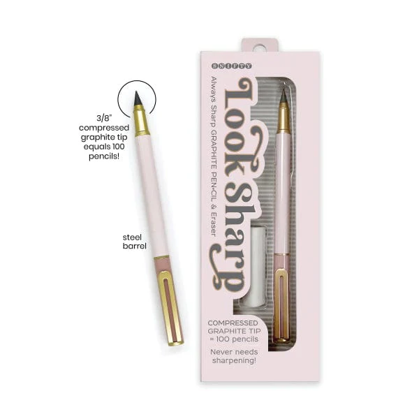 Look Sharp – Graphite Pen•cil – Blush