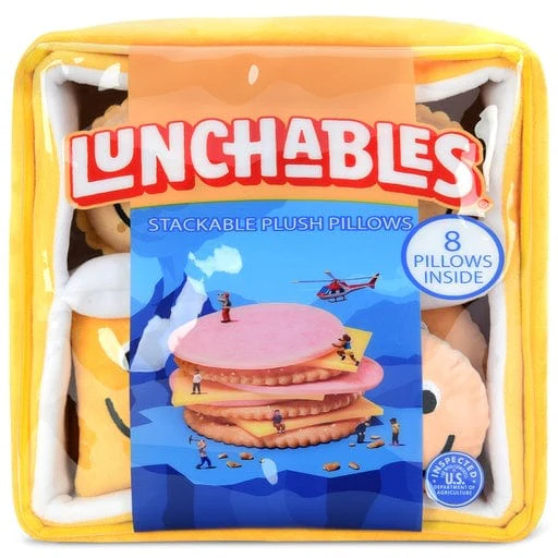 Lunchables Turkey and Cheese Packaging Plush