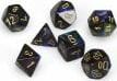 Lustrous® Polyhedral Shadow/gold 7-Die Set - Image 5