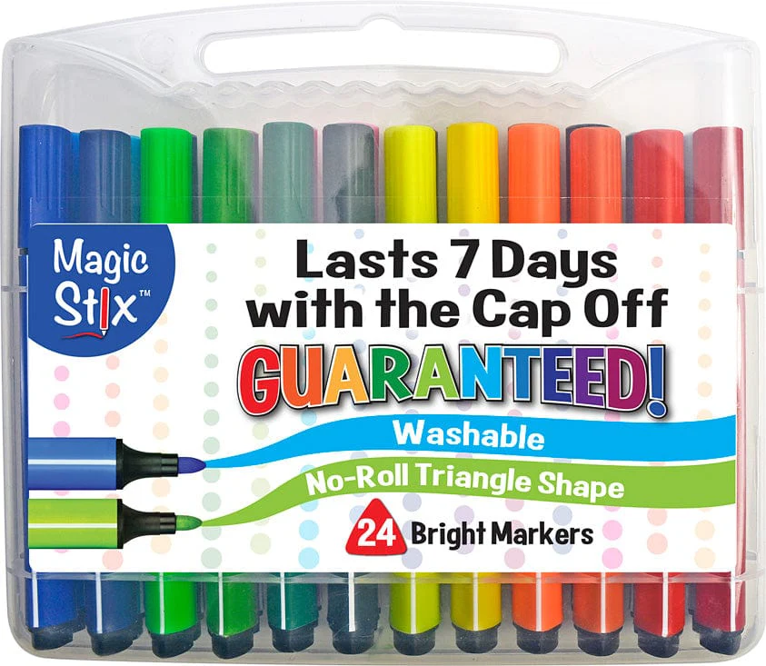 Magic Stix Washable Markers 24 pk - Image 5