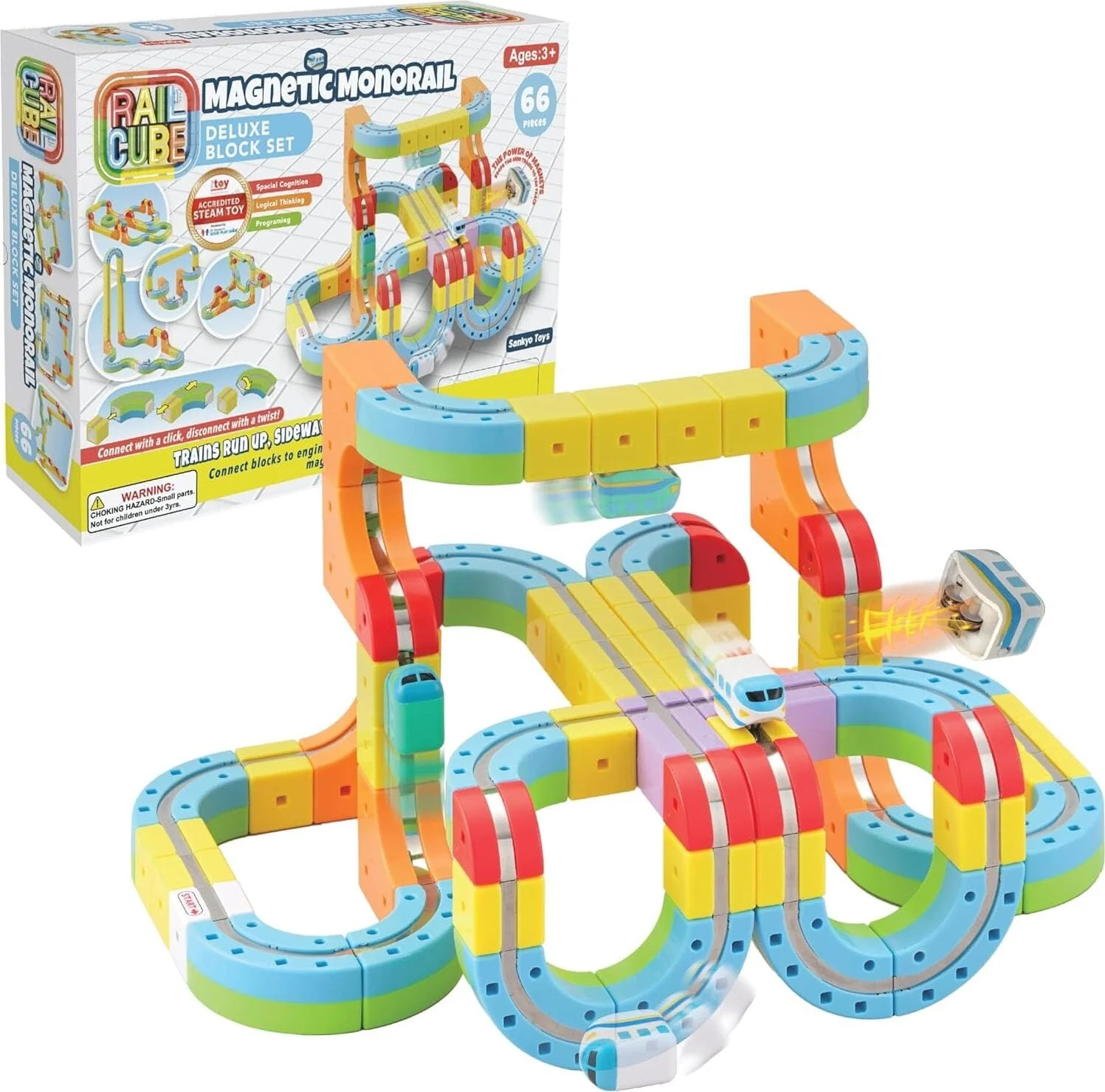 Magnetic Monorail Deluxe Set - Image 8
