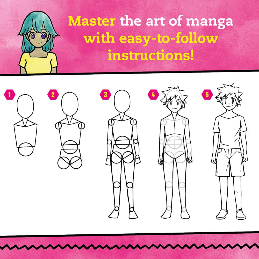 Manga Art Class Ink & Paint The Anime Way - Image 3