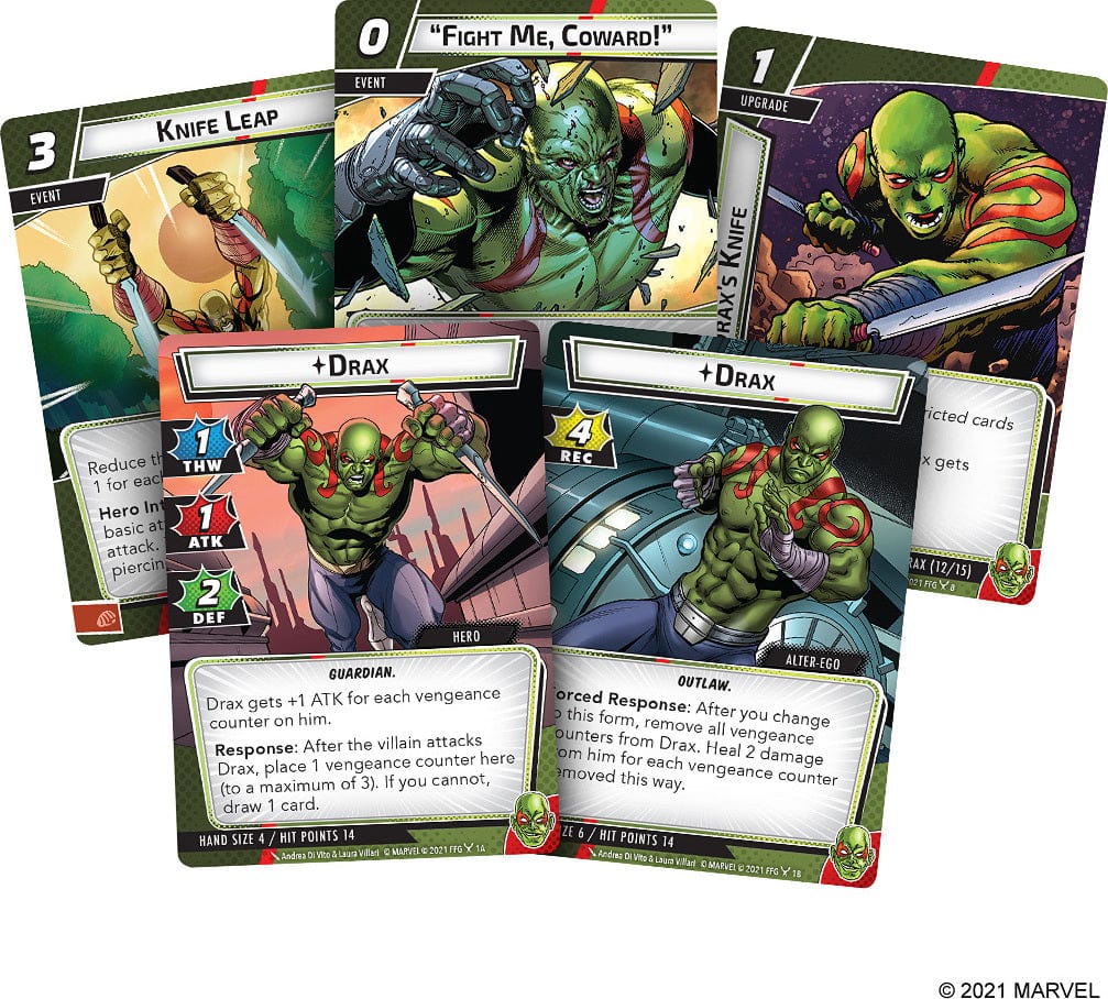 Marvel Champions: Drax Character Pack - Image 6