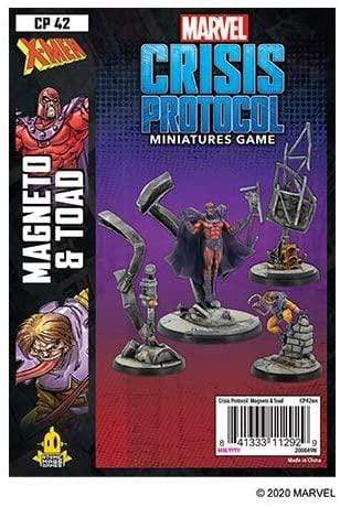 Marvel Crisis Protocol Magneto and Toad