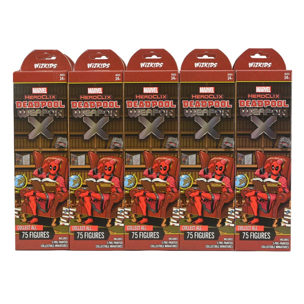 Marvel Heroclix: Deadpool Weapon X Booster - Image 2