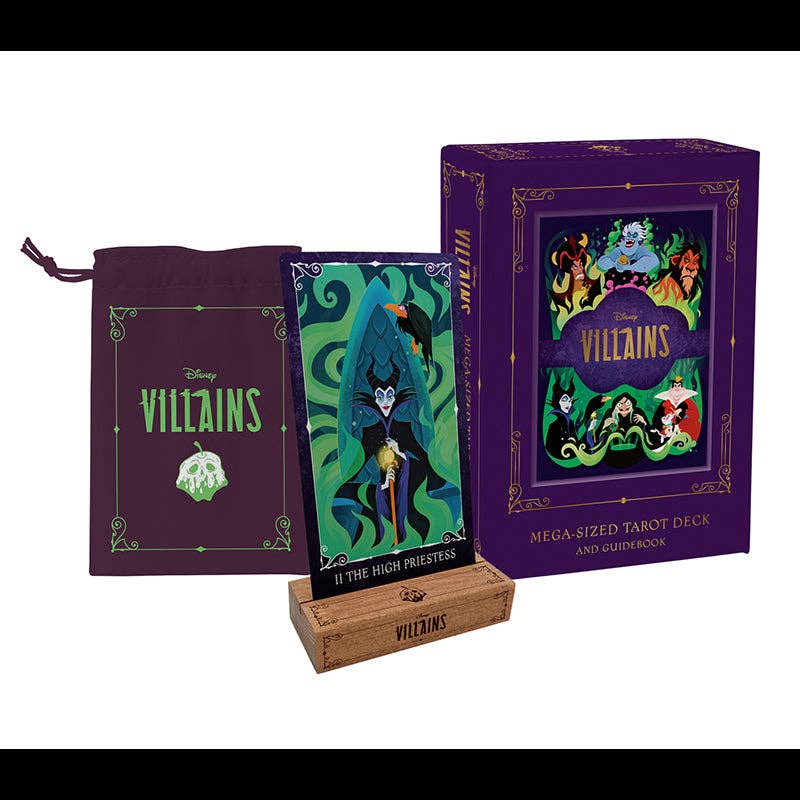 Mega-Sized Tarot: Disney Villains Tarot Deck and Guide