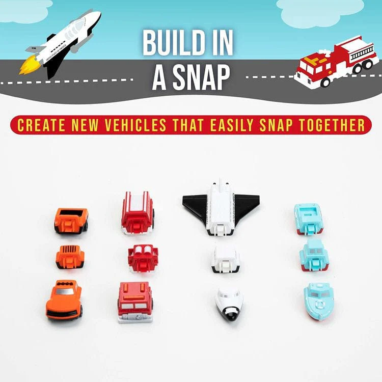 Micro Mix & Match Vehicles - Deluxe Set - Image 5