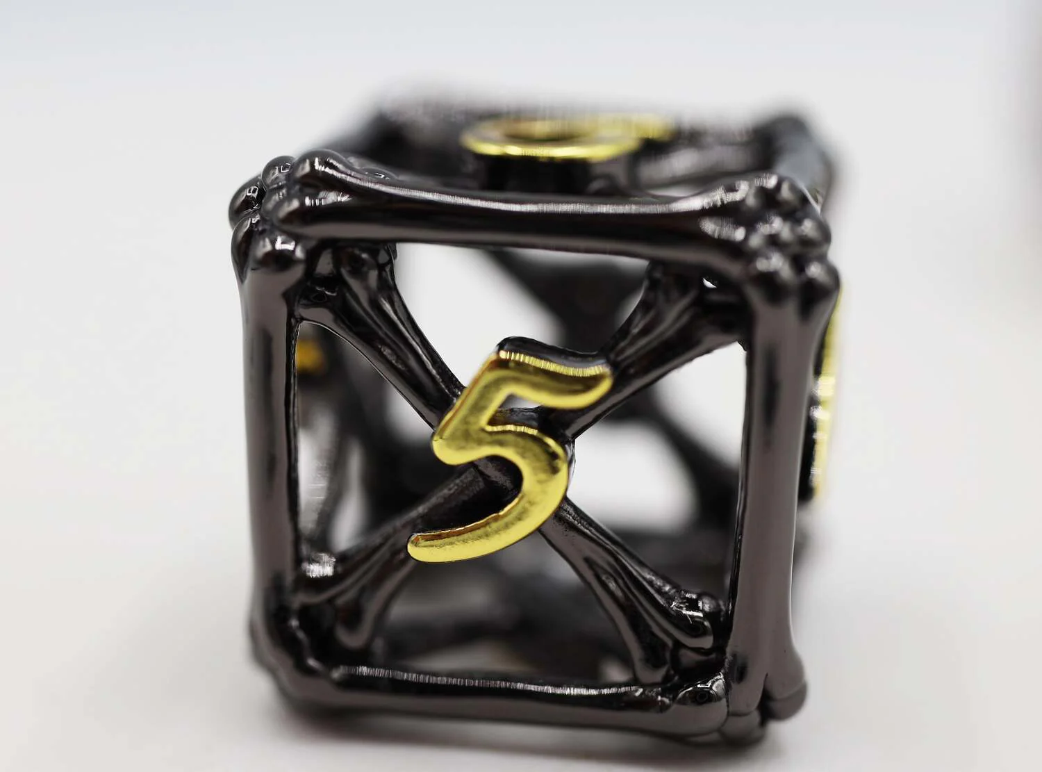 Night Bones - Hollow Metal Dice Set - Image 5