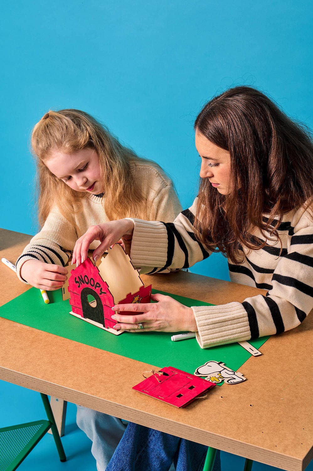 OOLY x Peanuts Color-In Wooden Birdhouse Kit - Image 4
