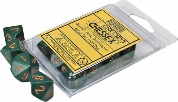 Opaque Dusty Copper d10 set - Image 2