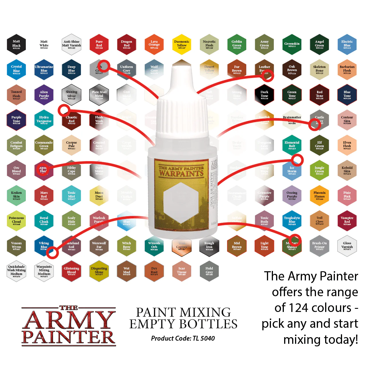 Paint Mixing Bottles - Image 6