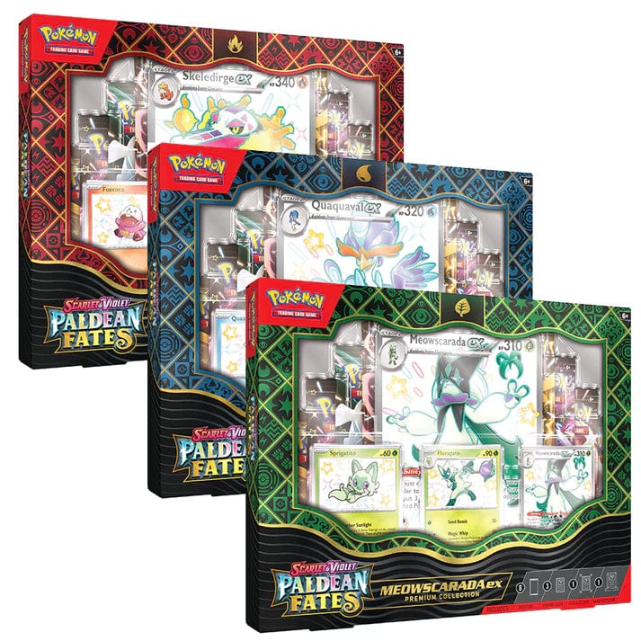 Paldean Fates Pokemon EX Premium Collection Box