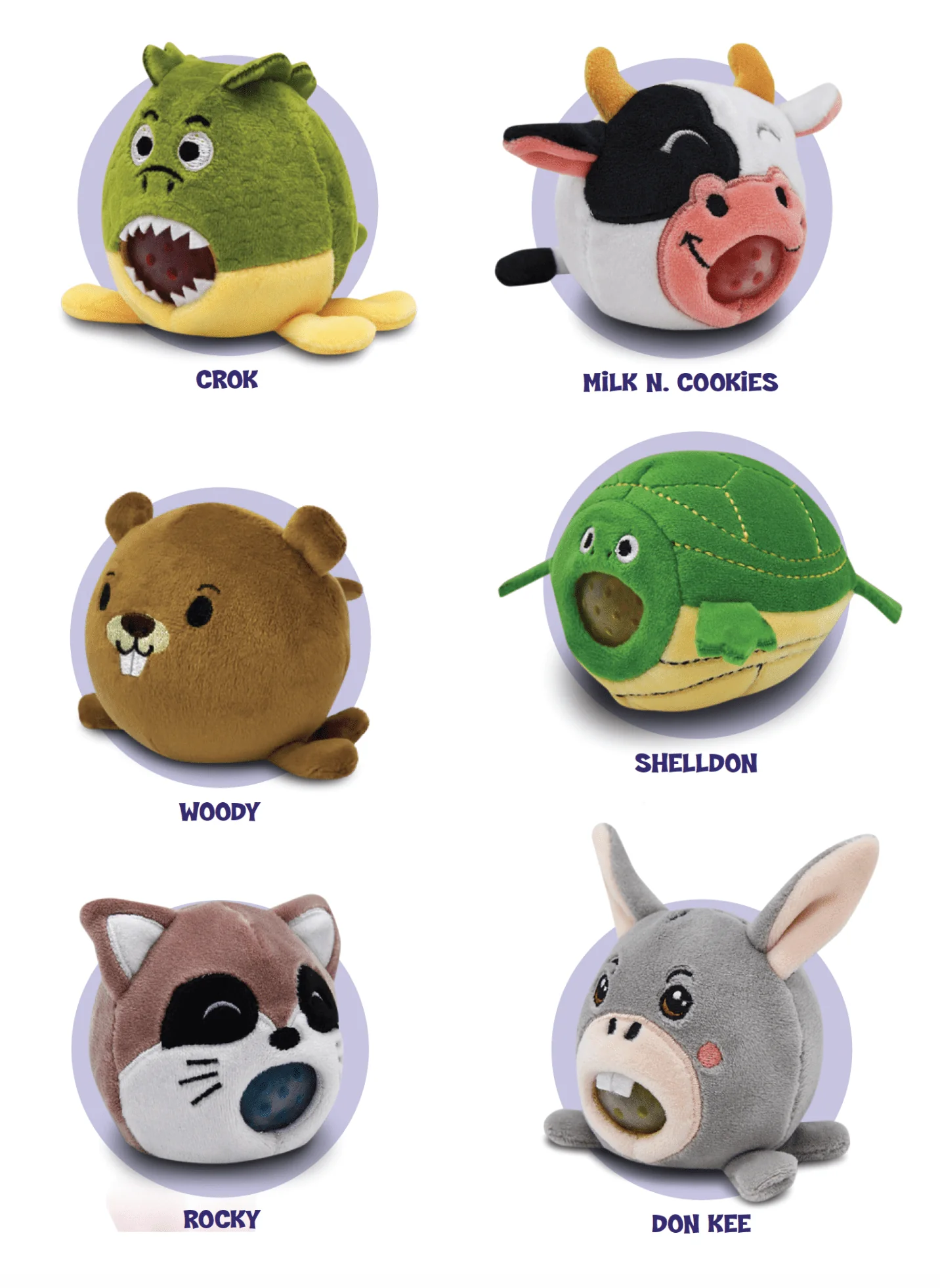 PBJ's Plush Toy - Critter Crew