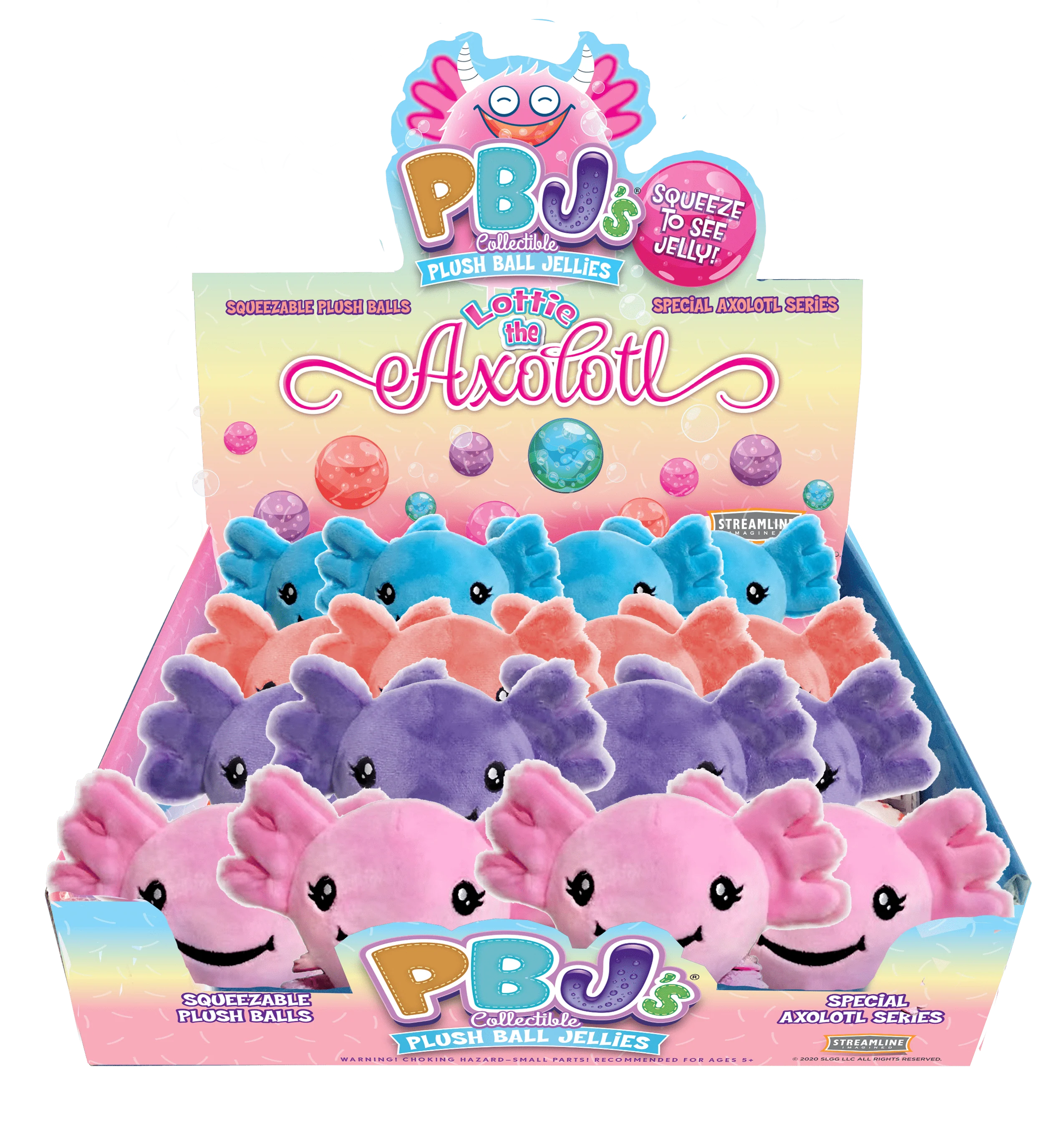 PBJ's Plush Toy - Lottie the Axolotl  - Image 3