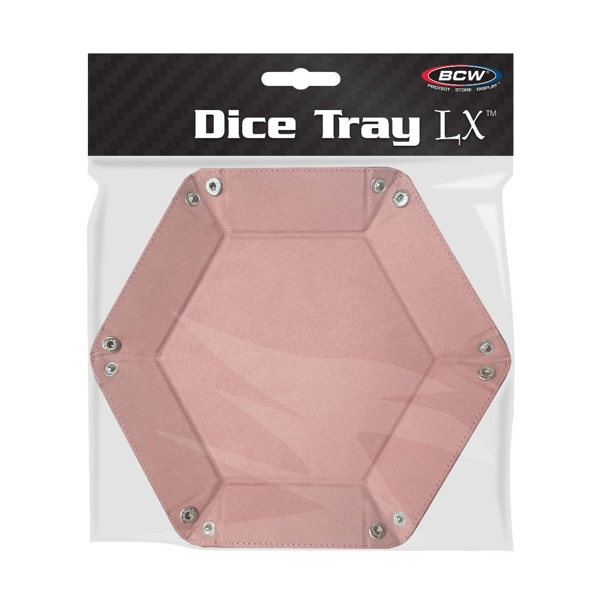 Pink Hexagon Dice Tray