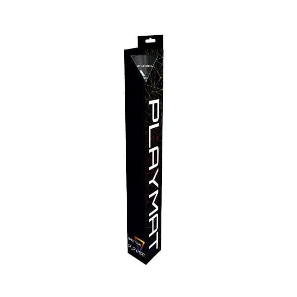Playmat with Stitched Edging - Black
