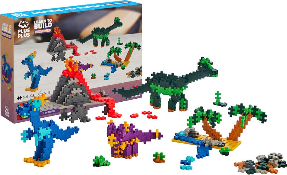 Plus-Plus Learn to Build Dinosaurs - Image 9