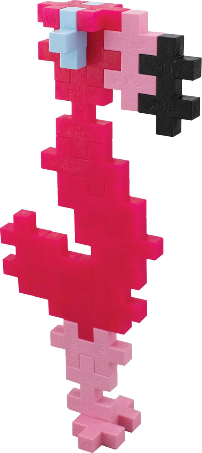 Plus-Plus BIG Tube Flamingo - 15 pcs - Image 7