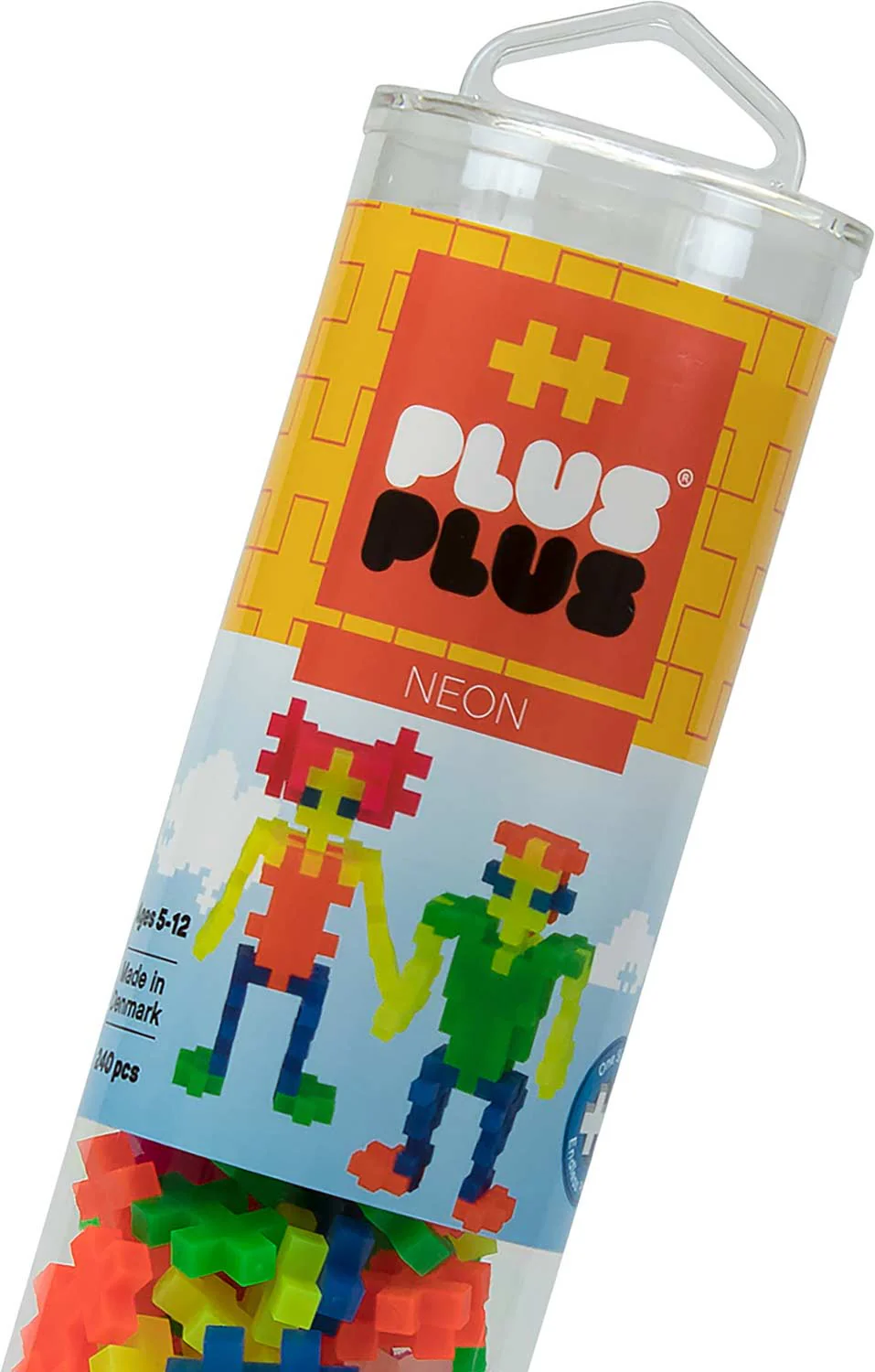 Plus-Plus Tube - 240 pc Neon - Image 3