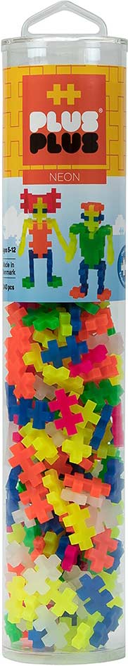 Plus-Plus Tube - 240 pc Neon - Image 6