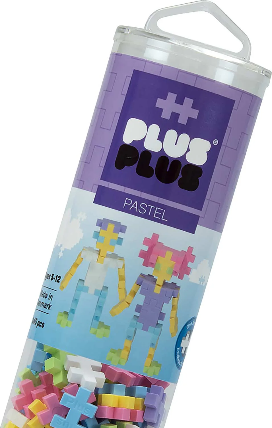 Plus-Plus Tube - 240 pc Pastel - Image 3