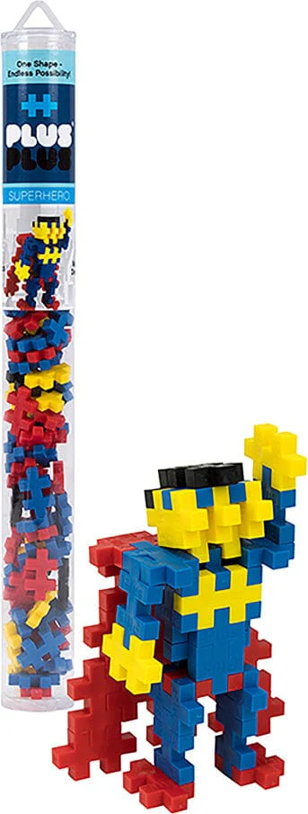 Plus-Plus Tube - Superhero - Image 13