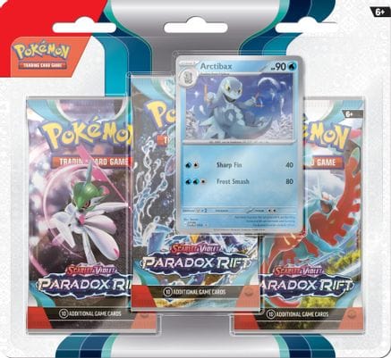 Pokemon Scarlet and Violet Paradox Rift 3 Booster Blister Pack