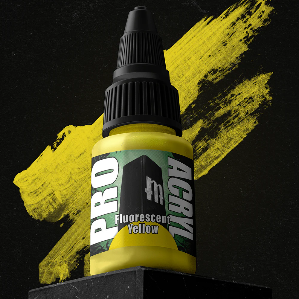 Pro Acryl Fluorescent Yellow - Image 2