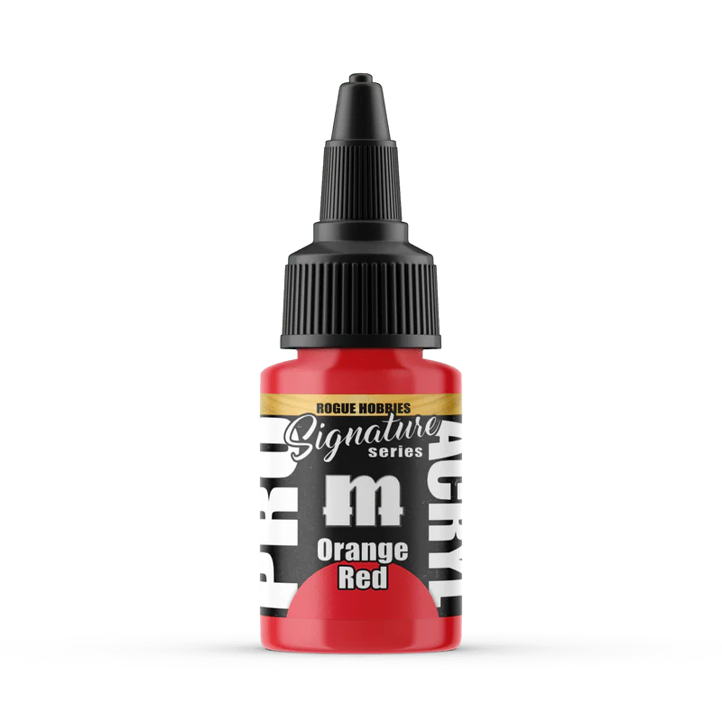 Pro Acryl Orange Red Paint