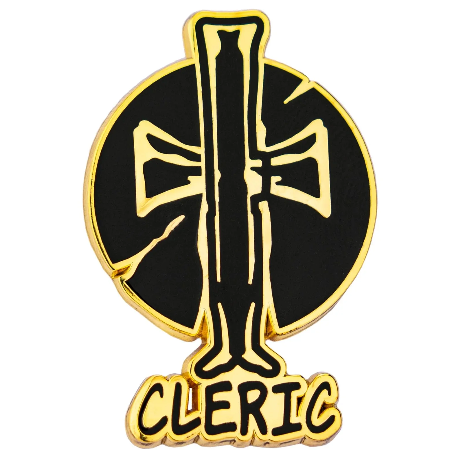 Quest's Reward Fine Art Pin - Cleric