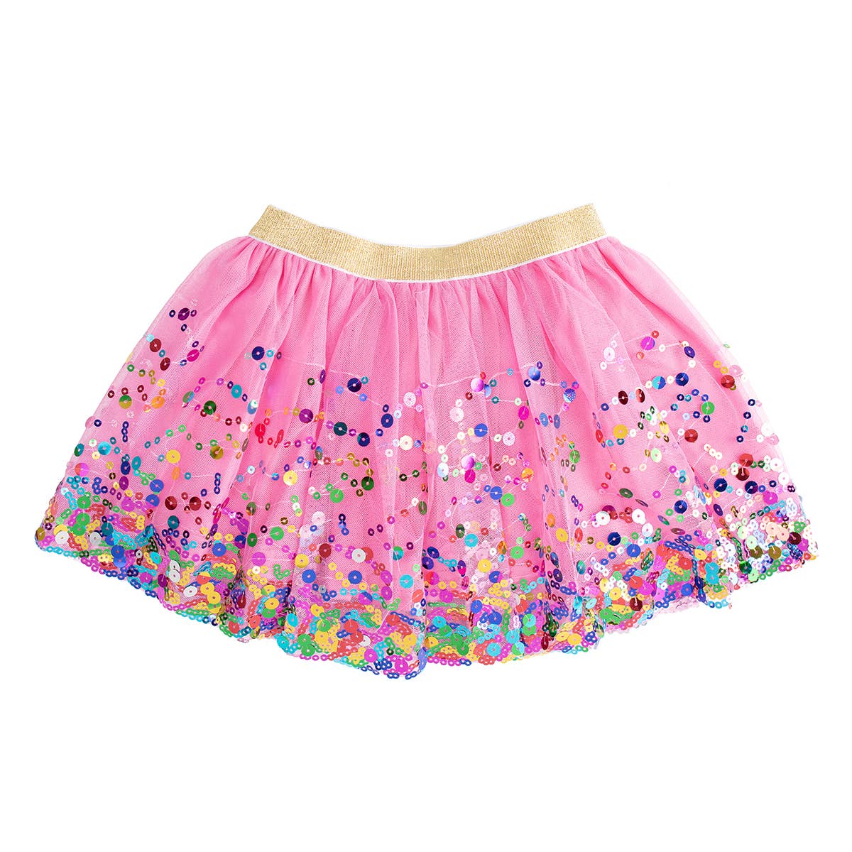 Raspberry Confetti Tutu - Dress Up Skirt - Kids Tutu: 0-12M
