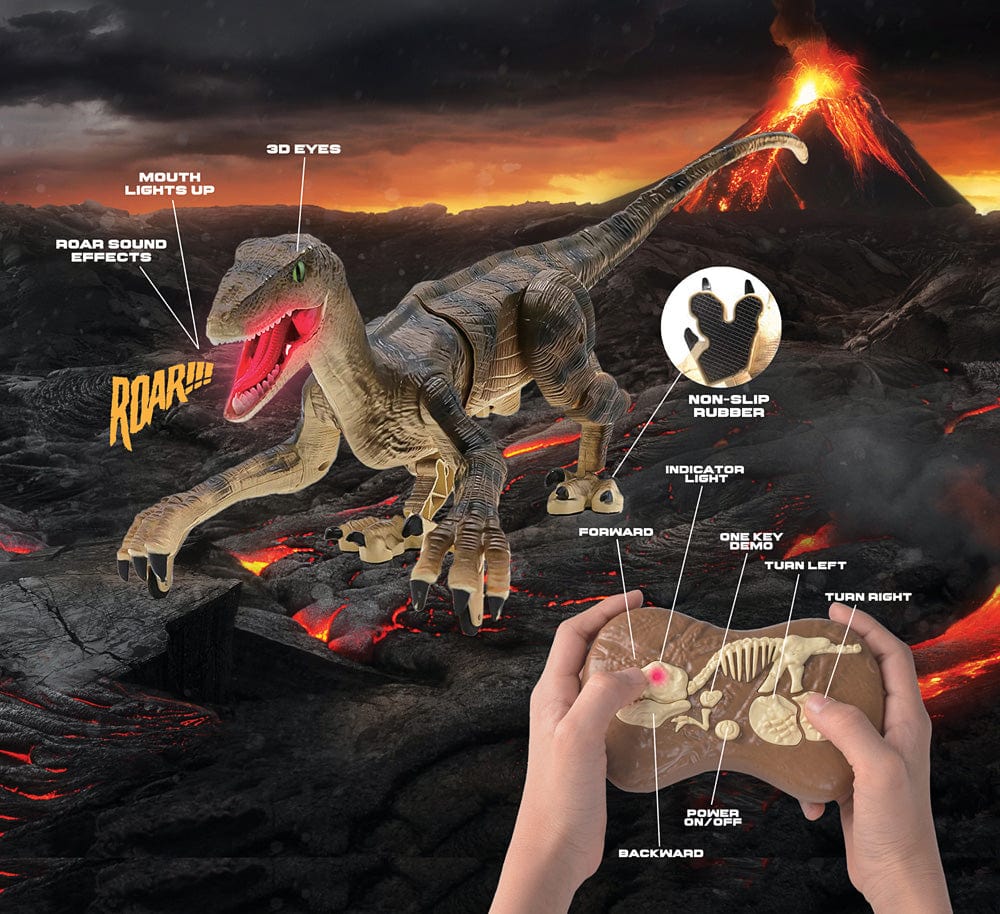 Remote Control Raptor Dinosaur - Image 8