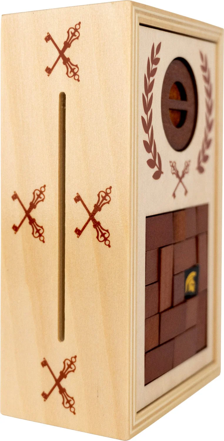 Roman Lock Box - Secret Gift Box Puzzle - Image 2