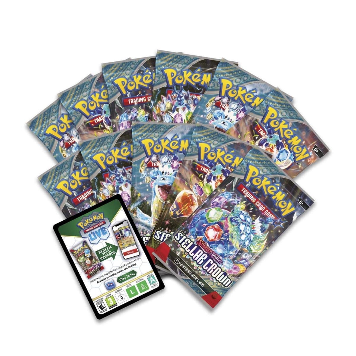 Scarlet & Violet-Stellar Crown Pokémon Center Elite Trainer Box - Image 4