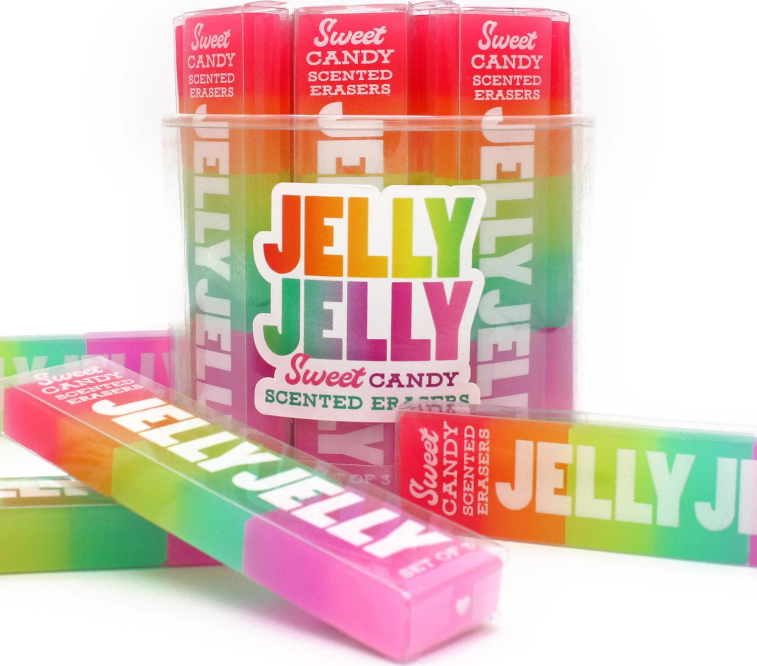 scented eraser set – jelly jelly - Image 5