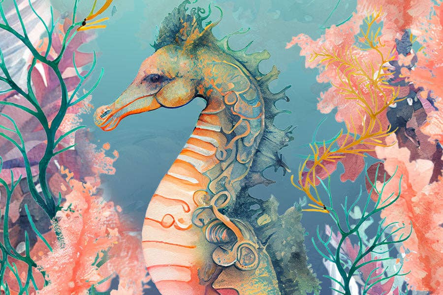Seahorse - Marine Life for Outdoor Adventure Scuba - Image 2