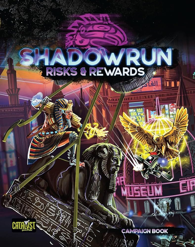 Shadowrun: Ancient Frontiers – Risks & Rewards Campaign Book for Shadowrun, Sixth World | Catalyst Game Labs RPG Sourcebook