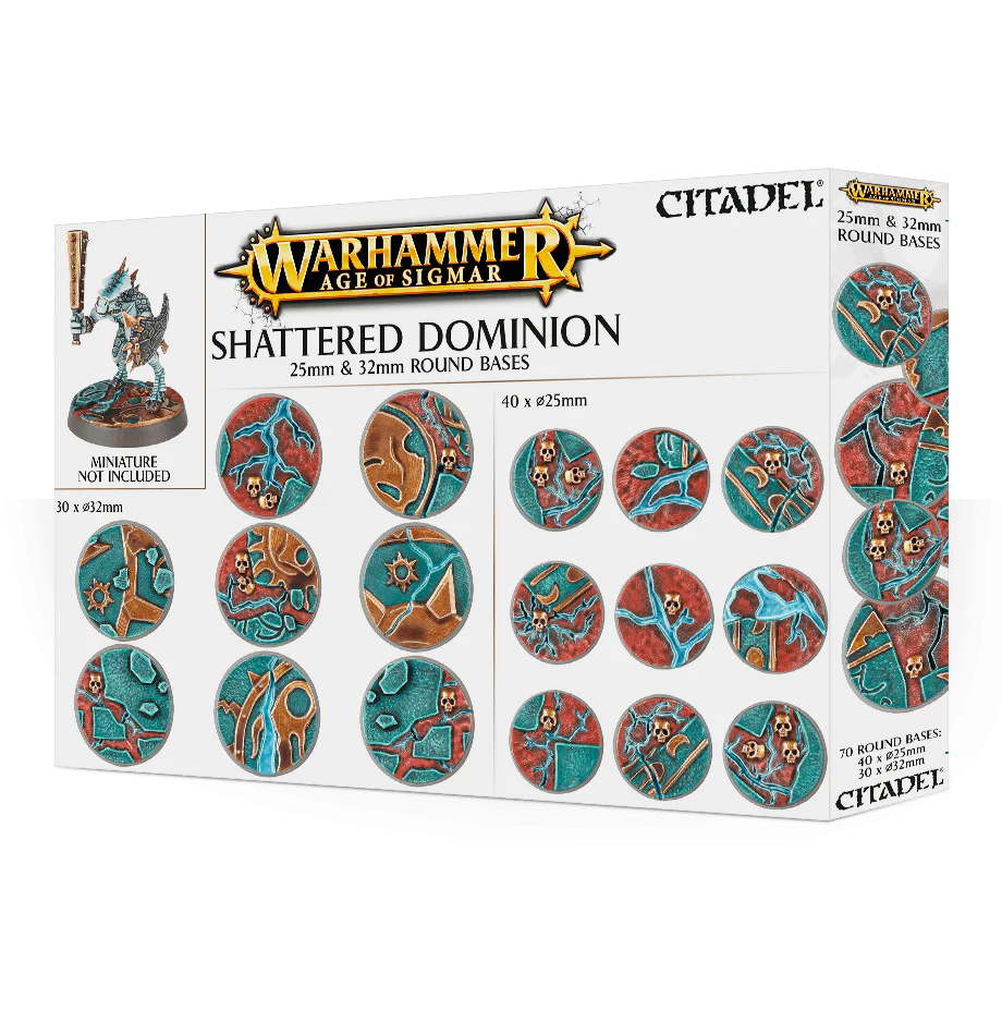 Shattered Dominion 25mm & 32mm Round Bases